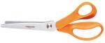 Fiskars Olló, cikkcakk, 24 cm, FISKARS "Classic", narancssárga (1005130) - tonerpiac