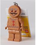 LEGO® Kulcstartó LEGO LED világítással Gingerbread Man (LGL-KE182H)