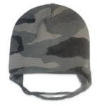  Minimanó Pamut sapka (50) - Szürke Terepmintás