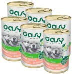 Oasy Oasy Dog Konzerv OP Adult Lazac 6x400g