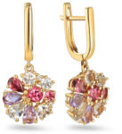 Heratis Forever Arany gyémánt fülbevaló drágakövekkel IZBR951N