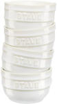Staub kerámia | Ramekin szett 9 cm |4 darabos | elefántcsont | kerámia (40508-157-0)