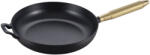 Staub Pans | serpenyő T fogantyúval 28 cm | öntöttvas | fekete | kerek (1029903)