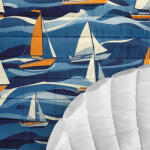 Takoy Steppelt ortalion anyag /Ruházati vízlepergetős anyag hullámok és vitorlák