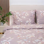 Takoy Pamut ágyneműhuzat-garnitúra 140x200 cm levelek barna alapon