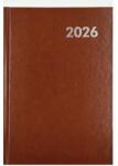 Alisca Határidőnapló ALISCA A/5 napi fehér lapos barna 2027 (260601/B) - fotoland