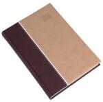 Realsystem Határidőnapló REALSYSTEM Kensington A/5 napi fehér lapos barna 2026 (5321-76) - fotoland