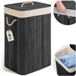 Massido Bambusz szennyeskosár fedéllel 72 l Massido (678001)