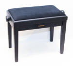  Ambiente hárfaszék fekete matt+fekete bársony