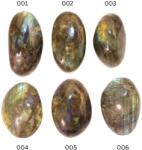 Palm Stone Labradorit Natural - 39-59 x 29-35 x 15-21 mm - Piatra Portal intre Realitati si Gandire Luminata - ( XXL ) - 1 Buc