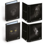 Pigna Gyűrűs könyv Pigna Monocromo Black A/4 4 gyűrűs 40 mm gerinccel (023085830) - argentumshop