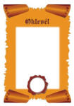 Patria Oklevél pd A/4 álló címer nélküli I