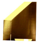 PD Iratpapucs karton összehajtható pd A/4 7 cm gerinccel karton fekete