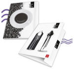 Pigna Gumis mappa karton Pigna Black and White A/4 (02311793L) - argentumshop