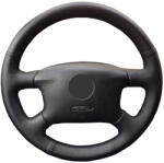 Skoda Octavia bőr kormányvédő - méretpontos, varrható kivitel (KVVW1D) - valtogomb