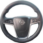  Opel Mokka bőr kormányvédő - méretpontos, varrható kivitel fekete (KVOP3C) - valtogomb