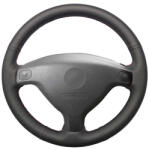  Opel Astra G bőr kormányvédő - méretpontos, varrható kivitel fekete (KVOP1) - valtogomb