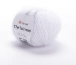 YARNART CHRISTMAS, 50g - Fehér 02