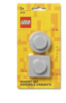 LEGO Mágnes, 2 különböző forma, LEGO, szürke (40101740) - iroszer24