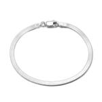 BeSpecial Bratara plata argint 925 placata cu rodiu, 19 cm, 3 mm, UNISEX (BRR145)