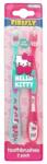 Hello Kitty Periuta de dinti pentru copii 2 buc Soft Bristles