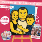 Számfestő Portré - Minifigura Stílusban (játékfigura ihlette) - 50×60 cm (Keret nélkül) (lego00127-50X60-KN)