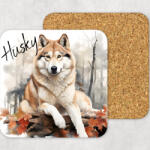 csucsajandek Poháralátét - Husky (CSW182313)