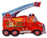  Tűzoltóautó Fire Car fólia lufi 36 cm (WP) (MLG320763) - csucsajandek