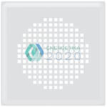 Zehnder - Négyzet design rács, elszíváshoz ComfoGrid Torino, RAL 9016 (990320792)