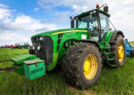  Traktor Green polár takaró 100x140cm (BRM007031) - csucsajandek