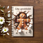 Csúcsajándék Egyedi füzet - Mézeskalács (CSW426423)