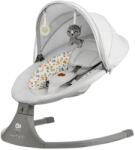 KinderKraft Leagan Electric Kinderkraft Lumi 2, Light Grey (kblumi02lgr0000) Sezlong balansoar bebelusi