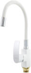 Mixxus Baterie bucatarie cu dus flexibil MIXXUS MAGNUM 011 (NUT) WHITE CHROME REFL (etf-15864)