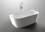 EWECA Cada freestanding semi-ovala, acril, alba, 170 x 80 x 58 cm, Beauty, Eweca (CFR6835)