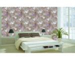 DIMEX ART Tapet vlies de lux patchwork floral maro