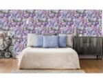 DIMEX ART Tapet vlies de lux pat de flori violet înflorit