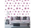 DIMEX ART Tapet vlies de lux flori mov