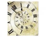 DIMEX ART Fototapetă vlies ceas spiralat 225 x 250 cm