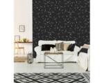 DIMEX ART Tapet vlies de lux puf negru