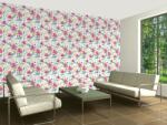 DIMEX ART Tapet vlies de lux maci roz