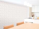 DIMEX ART Tapet vlies de lux ornament bej-alb