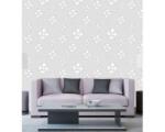 DIMEX ART Tapet vlies de lux flori minimaliste gri