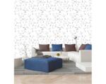 DIMEX ART Tapet vlies de lux puf alb