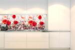 DIMEX ART Fototapet pentru bucătărie - mac 180 x 60 cm