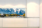 DIMEX ART Fototapet pentru bucătărie - lacul lac blanc 180 x 60 cm
