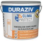 Duraziv Tencuiala De Cuart Colorat Pentru Soclu (Baza), Duraziv Clima Protect Cu Kauciuc, 7.5Kg / Palet 32 Bucati