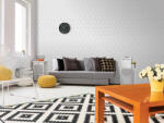 DIMEX ART Tapet vlies de lux flori moderne albe