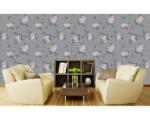DIMEX ART Tapet vlies de lux motiv floral gri