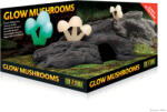 Exo Terra ExoTerra Glow Mushrooms | Fatörzs fluoreszkáló gombával - 23cm