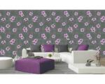DIMEX ART Tapet vlies de lux carouri kaki cu flori